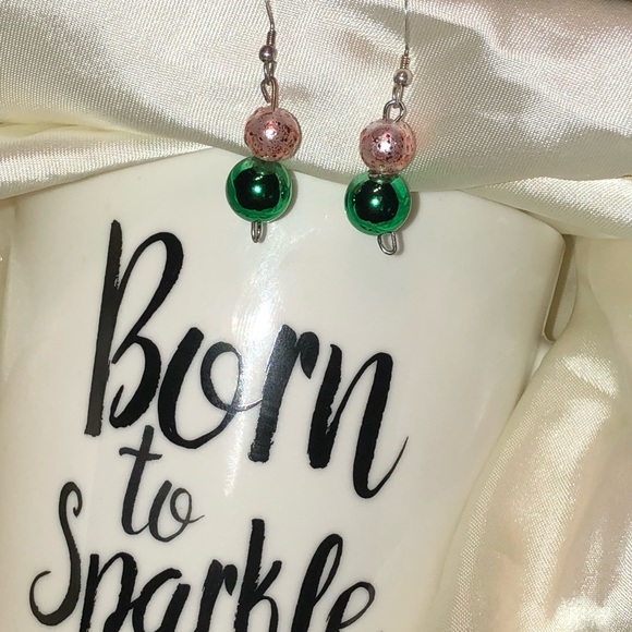 Christmas earrings beautiful - shiny & sparkle NEW - Picture 5 of 8